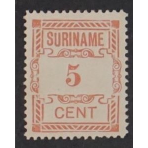 NVPH -    67, Timbre (Suriname), Émis de l'année:  1912, Neuf avec Charnière (MH)
