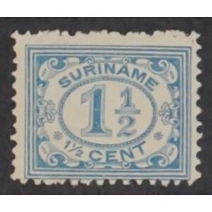 NVPH -    71, Timbre (Suriname), Émis dans les années:  1913-1931, Neuf avec Charnière (MH)