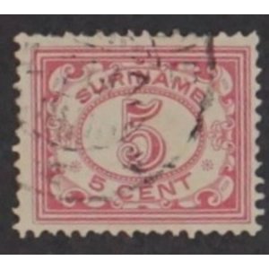 NVPH -    77, Timbre (Suriname), Émis dans les années:  1913-1931, Oblitéré (U)