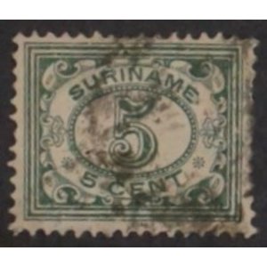 NVPH -    78, Timbre (Suriname), Émis dans les années:  1913-1931, Oblitéré (U)