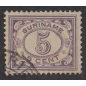 NVPH -    79, Timbre (Suriname), Émis dans les années:  1913-1931, Oblitéré (U)