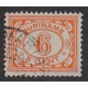 NVPH -    81, Postage stamp (Suriname), Issued in the years:  1913-1931, Used (U)
