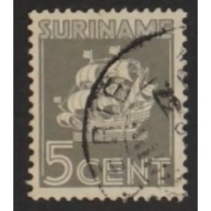 NVPH -   164, Postage stamp (Suriname), Issued in the year:  1936, Used (U)