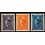 NVPH -   187-189, Timbres (Suriname), Émis de l'année:  1938, Neuf avec Charnière (MH)