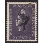 NVPH -   187, Postage stamp (Suriname), Issued in the year:  1938, Used (U)