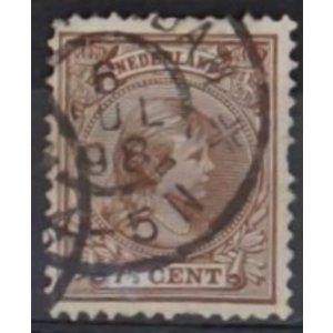 NVPH -    36, Postzegel (Nederland), Uitgegeven in de jaren:  1891-1894, Gestempeld (U)
