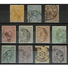 NVPH -    34-44, Postzegels (Nederland), Uitgegeven in de jaren:  1891-1894, Gestempeld (U)