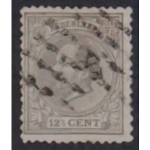 NVPH -    22, Postzegel (Nederland), Uitgegeven in de jaren:  1872-1888, Gestempeld (U)