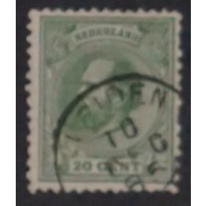 NVPH -    24, Timbre (Pays-Bas), Émis dans les années:  1872-1888, Oblitéré (U)