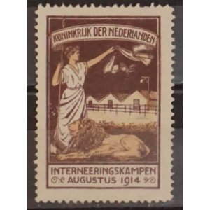 NVPH - IN   2, Internment stamp (Netherlands), Issued in the year:  1916, Mint Not Hinghed (MNH)