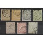 NVPH - PW   1-7, Postal Proof Stamps (Netherlands), Issued in the year:  1884, Used (U)