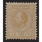 NVPH -     6, Briefmarke (Surinam), Ausgegeben in den Jahren:  1873-1889, Ungebraucht (MH)