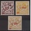 NVPH - LP  24-26, Luchtpost zegels (Suriname), Uitgegeven in het jaar:  1945, Postfris (MNH)