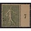 France - Mi.  109 y - Timbré avec Bord de feuille