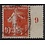 France - Mi.  117 - Timbré avec Bord de feuille