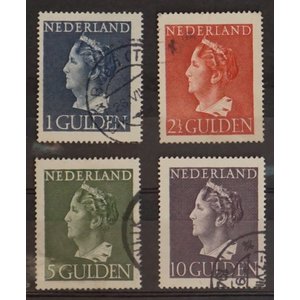 NVPH:  346-349 - Nederland - Postzegel