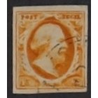 NVPH -    3a, Briefmarke, Ausgegeben im Jahr:  1852, Gestempelt (U) - Befund