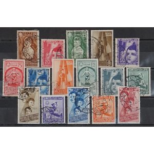 Italy - Mi.  560-575  -o-