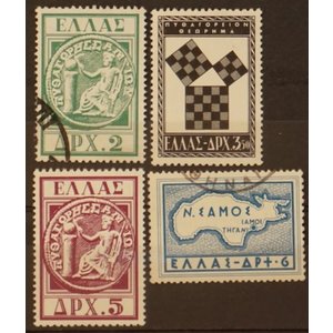Griechenland - Mi.  632-635  -o-