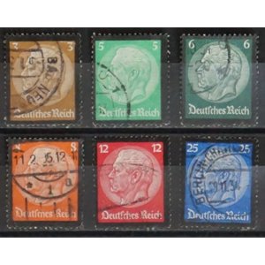 German Empire - Mi.  548-553  -o-