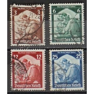 German Empire - Mi.  565-568  -o-