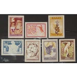 Griekenland - Mi.  596-602  -*-