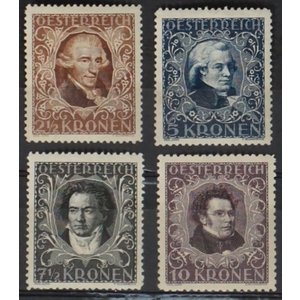 Austria - Mi.  418-421  -*-