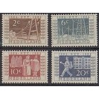 Pays-Bas NVPH.  592-595  -**-