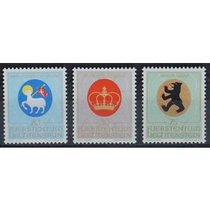 Liechtenstein - Mi.  533-535  -**-