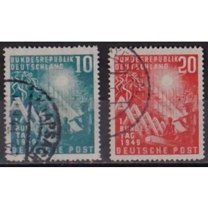 Bonds Republiek Duitsland - Mi.  111-112  -o-