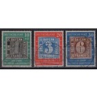 République fédérale d'Allemagne Mi.  113-115  -o-