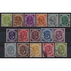 République fédérale d'Allemagne Mi.  123-138  -o-