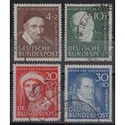 Bundesrepublik Deutschland Mi.  143-146  -o-