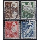 République fédérale d'Allemagne Mi.  167-170  -o-