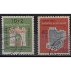 République fédérale d'Allemagne Mi.  171-172  -o-