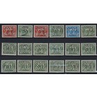 NVPH -   356-373, Timbres (Pays-Bas), Émis de l'année:  1940, Neuf sans Charnière (MNH)