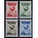NVPH -  279-282, Postage stamps, Issued in the year:  1935, Mint Not Hinghed (MNH)