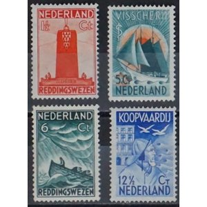 NVPH:  257-260 - Netherlands - Postage stamp