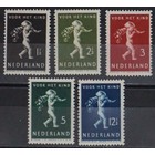 NVPH -   327-331, Briefmarken (Niederlande), Ausgegeben im Jahr:  1939, Postfrisch (MNH)