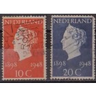 NVPH -   504-505, Postage stamps (Netherlands), Issued in the year:  1948, Used (U) -