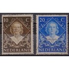 NVPH -   506-507, Postzegels (Nederland), Uitgegeven in het jaar:  1948, Gestempeld (U)