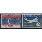 Netherlands NVPH.  729-730  -o-