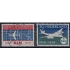 NVPH -   729-730, Postage stamps (Netherlands), Issued in the year:  1959, Used (U) -