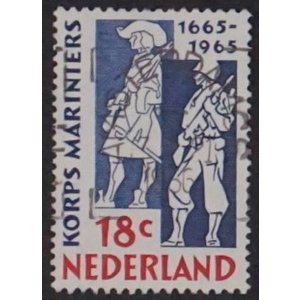 NVPH -   855, Postage stamp (Netherlands), Issued in the year:  1965, Used (U)