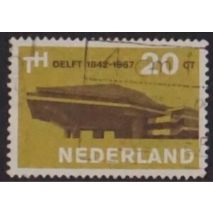 NVPH -   876, Briefmarke (Niederlande), Ausgegeben im Jahr:  1967, Gestempelt (U)