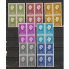NVPH -  941-958, Postage stamps, Issued in the years:  1971 - 1976, Mint Not Hinghed (MNH) - Block van 4