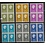 NVPH -   952b-958b, Postage stamps (Netherlands), Issued in the year:  1981, Mint Not Hinghed (MNH) - Phosphorus - Block van 4 -