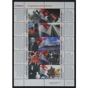 NVPH -  1842-1851, Kleinbögen (Niederlande), Ausgegeben im Jahr:  1999, Postfrisch (MNH)