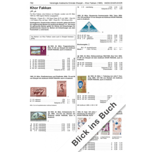 Michel cataloque Territoires d'outre-mer partie UK.10.2 Asie du Sud et centrale