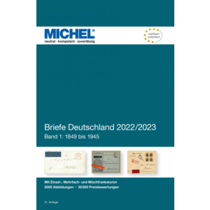 Michel catalog  Germany letters, part 1